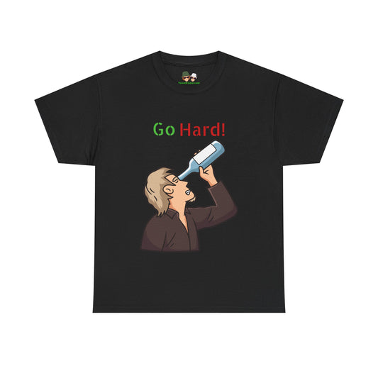 Unisex Go Hard! Heavy Cotton Tee