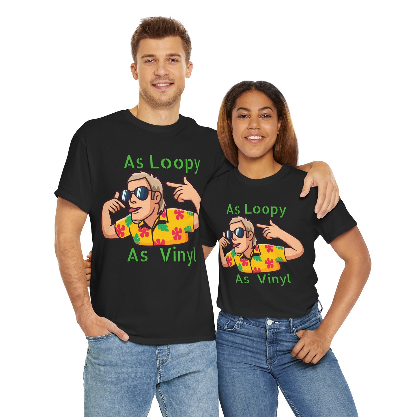 As Loopy As Vinyl Tee