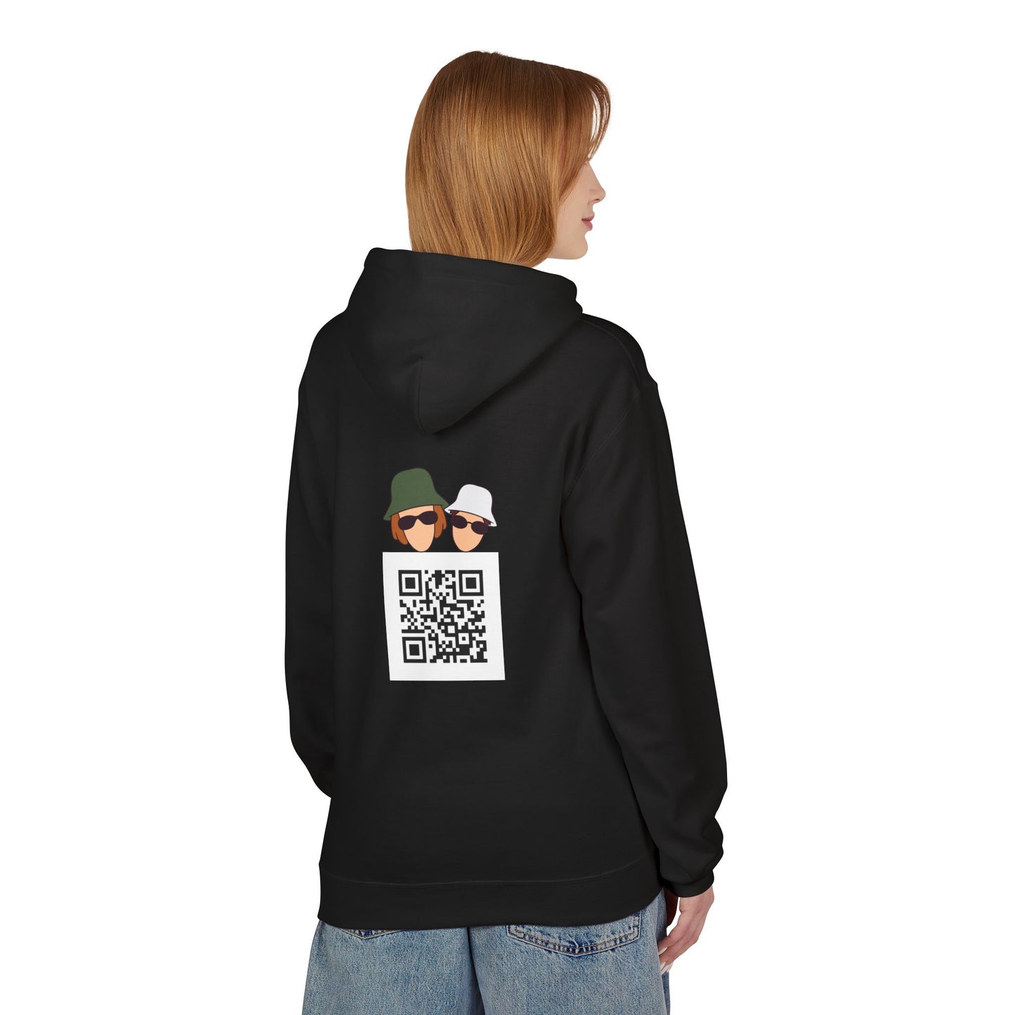 Unisex Fleece Hoodie for the Trance Addict